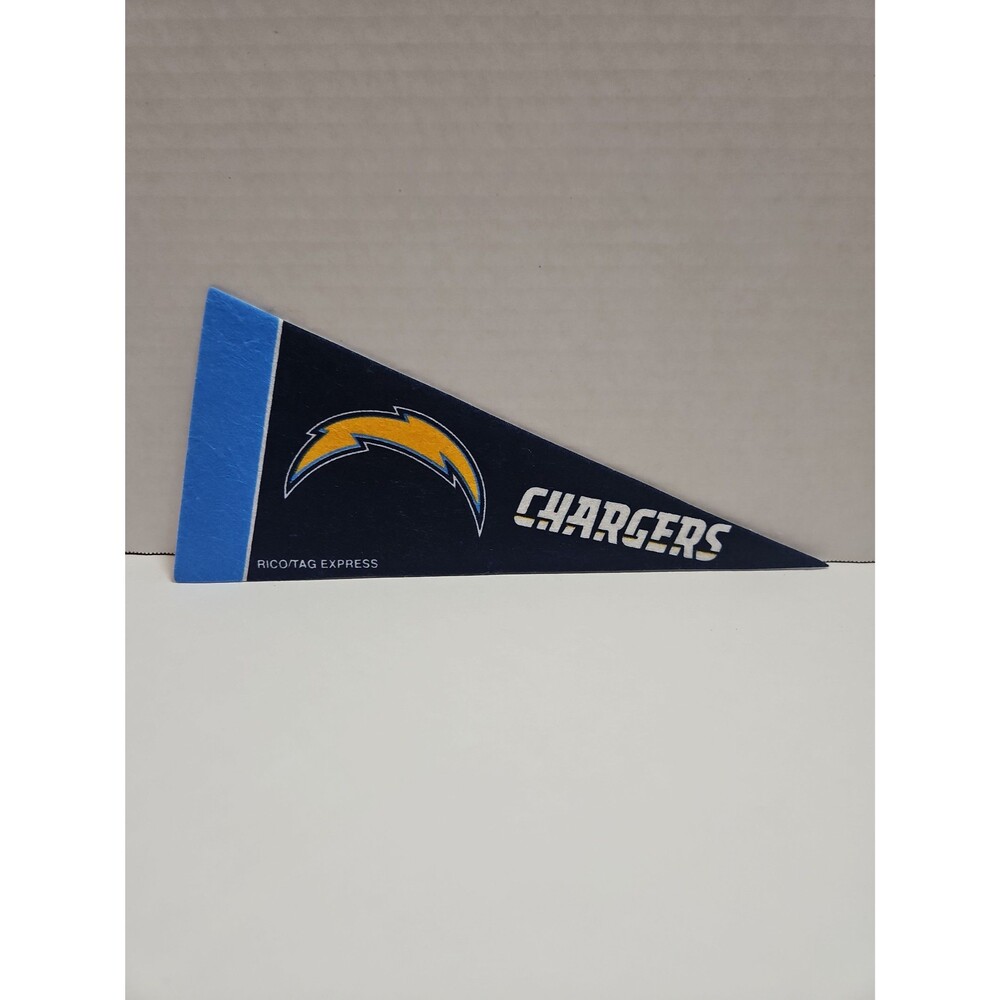 LA Chargers NFL mini felt flag
